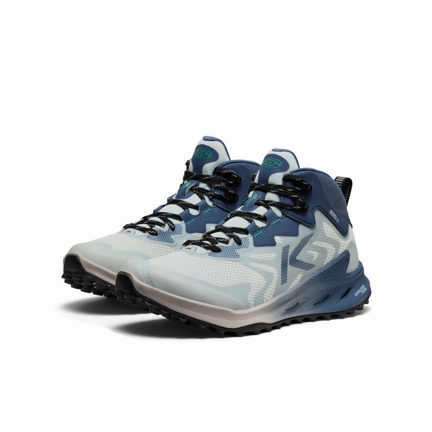 Fluid Lifestyle Women'S Zionic Nxt Waterproof Hiking Boot  |  Ballad Blue/Winter Green