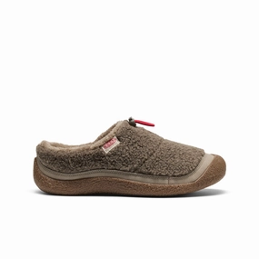Built For Motion Vibe-Driven Gear Women'S Howser Iii Slide  |  Brindle/Brindle Sherpa Fleece