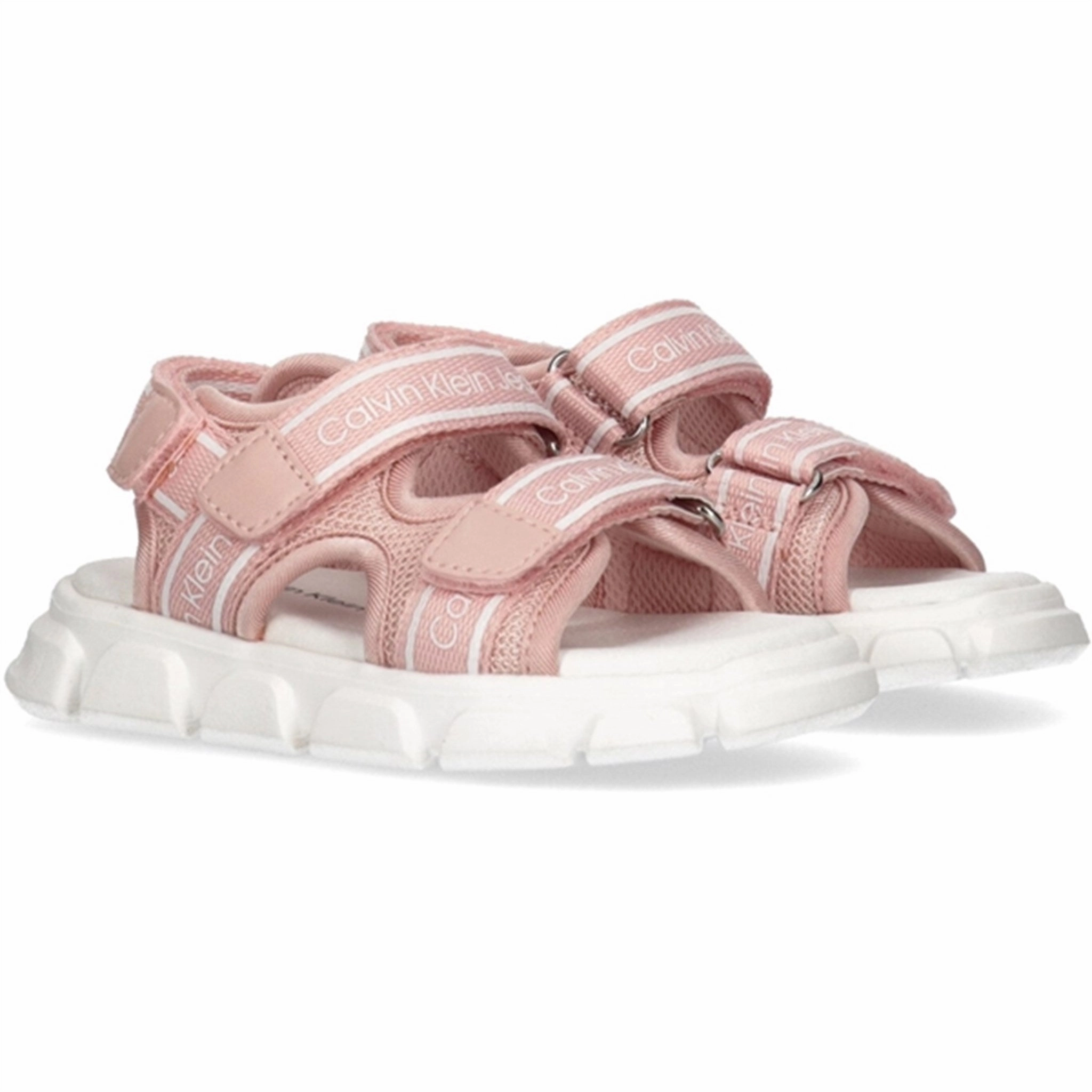 Built To Adapt Calvin Klein Velcro Sandal Pink