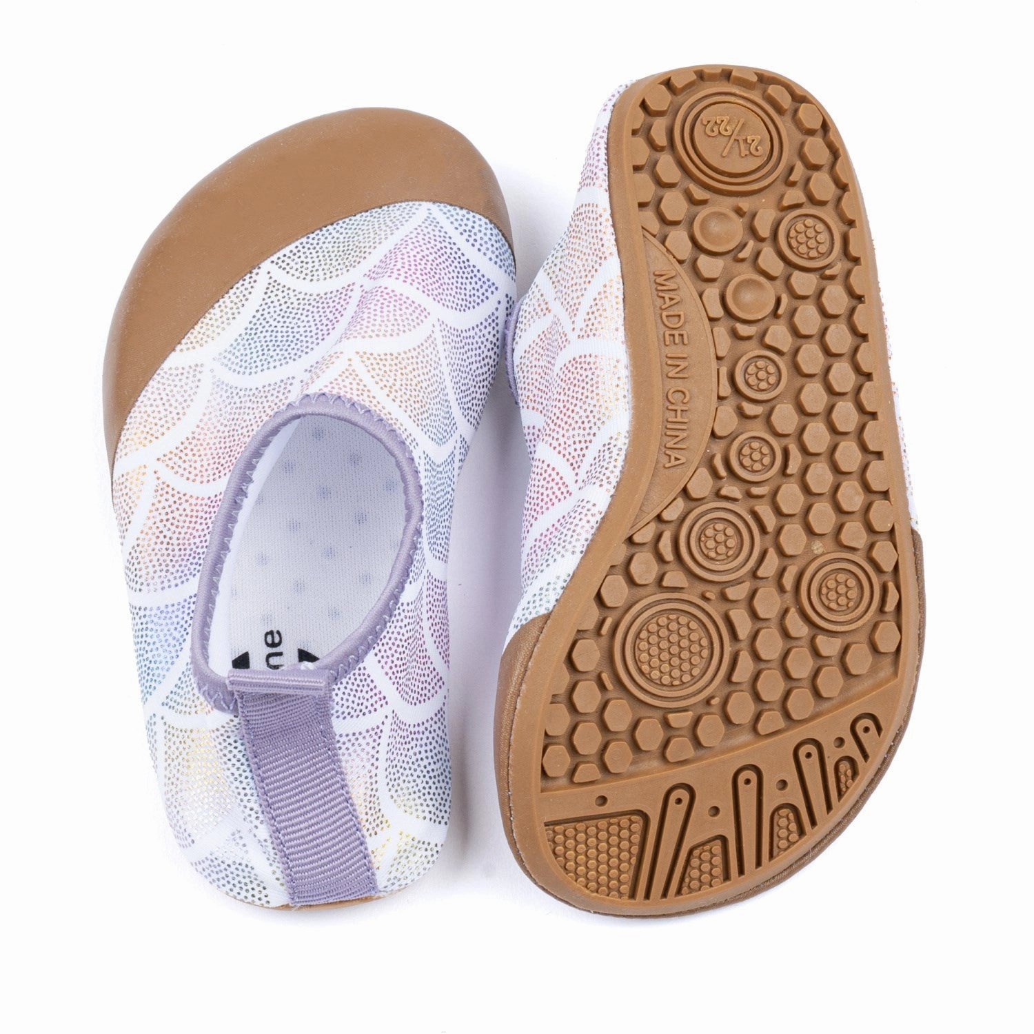 Mikk-Line Lavender Aura Aop Swimshoe Purely You
