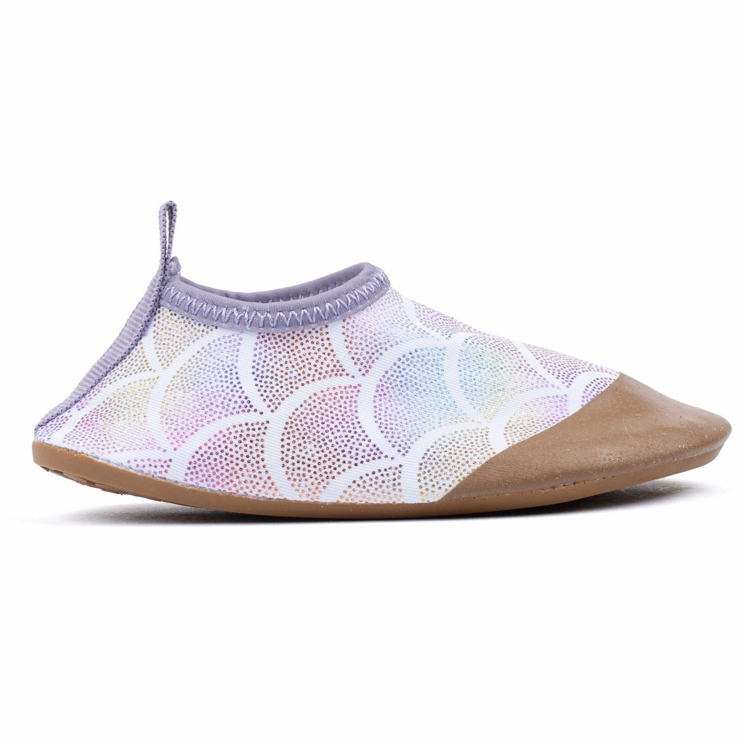 Timeless Cool Modular Function Mikk-Line Lavender Aura Aop Swimshoe
