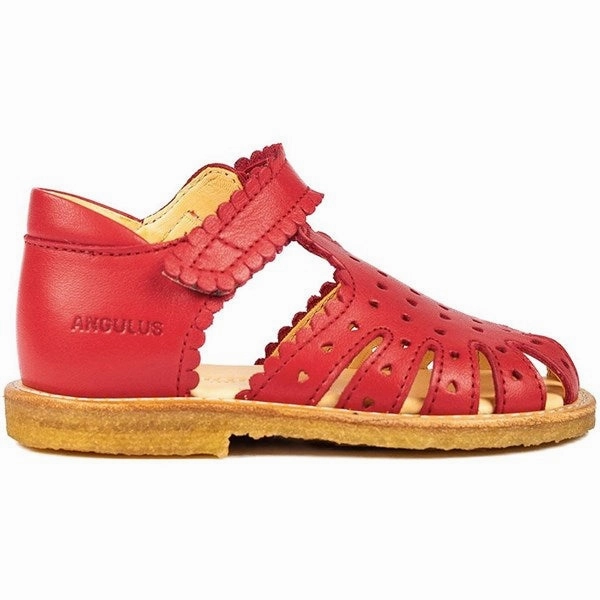 Angulus Starter Sandals Red Built For Pace Low-Key Performance