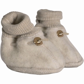 Relaxed Core Mikk-Line Wool Footies Melange Offwhite