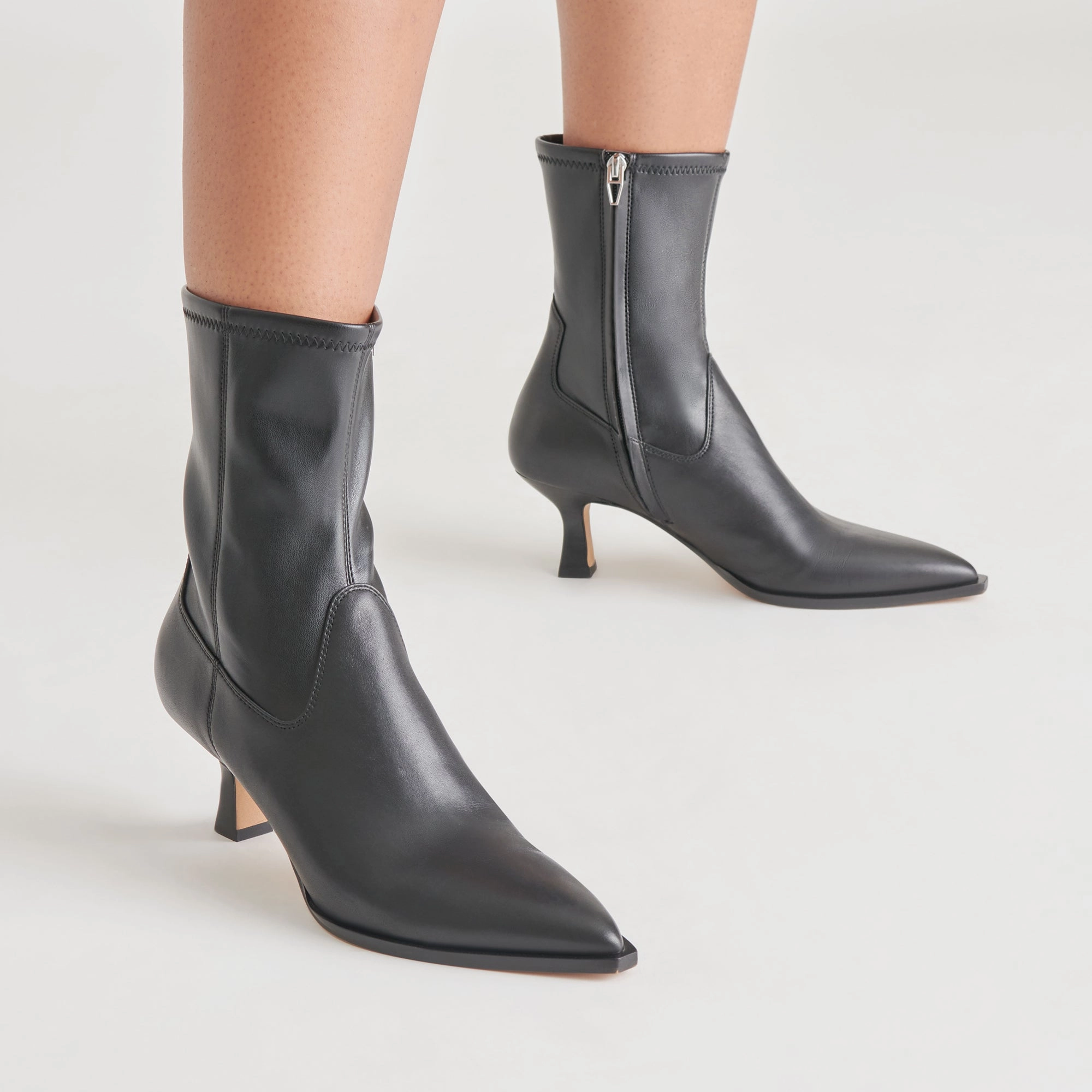 Smart Casual Arya Boots Black Leather