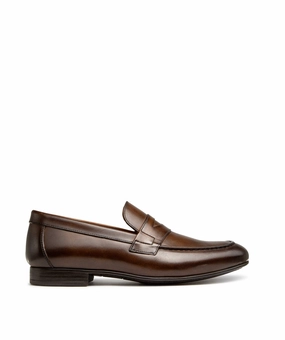 Clayton Brown Patina Moccasin City-Fit Form-Led