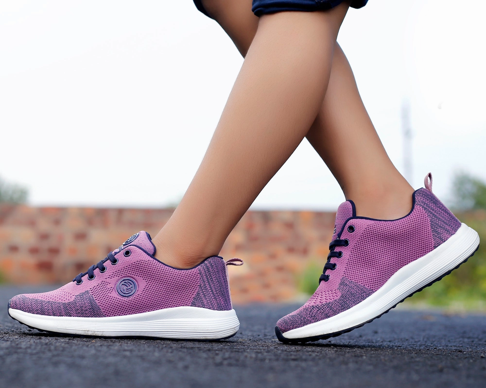 Versatile Mood Chill-Crafted Bacca Bucci Tokyo Running Shoes For Women | Pink & Purple Women Walking Shoes