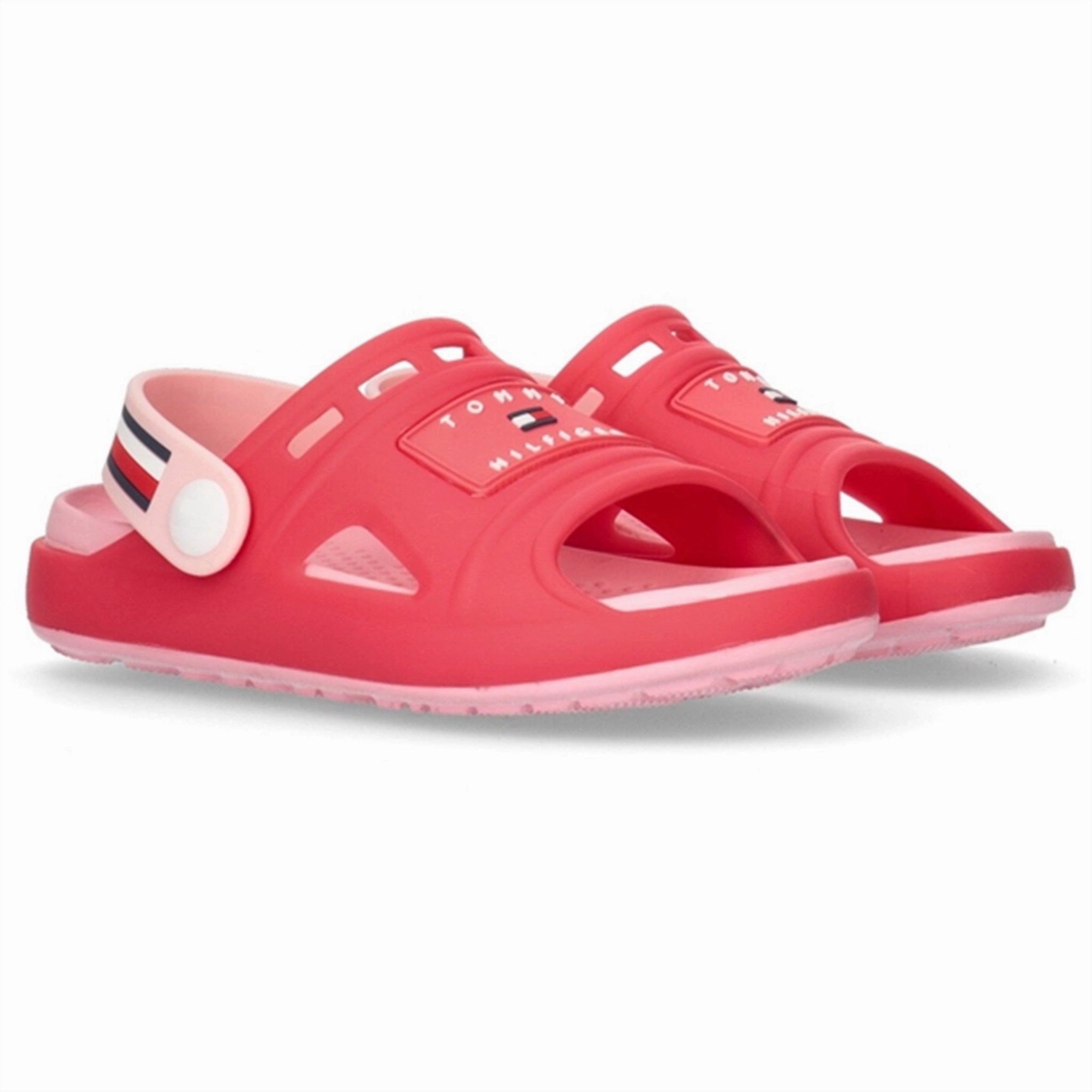 Tommy Hilfiger Comfy Sandal Fuchsia/Pink Future-Forward Comfort Crafted Now