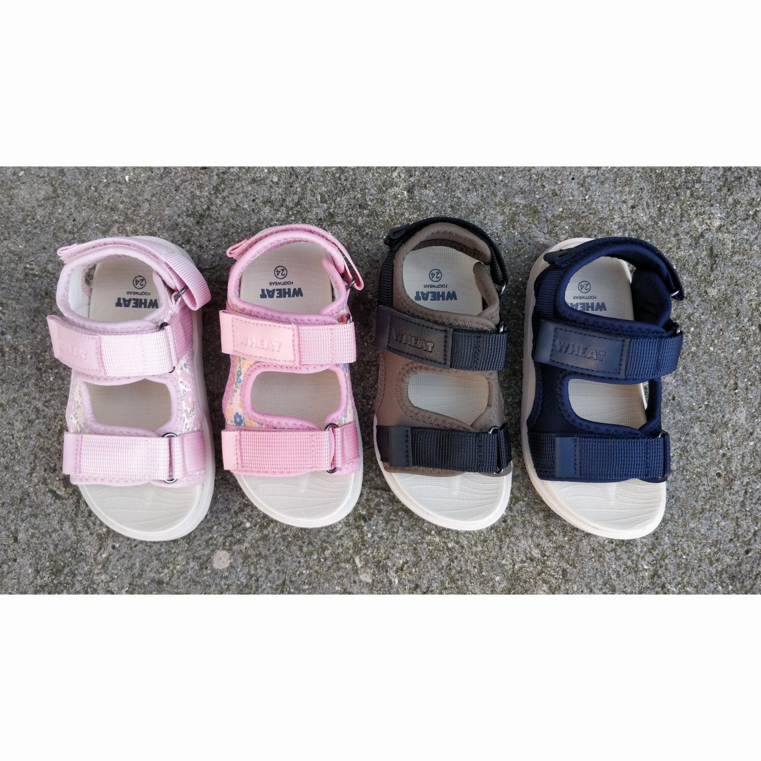Wheat Dry Pine Sandal Mandy Day-Built