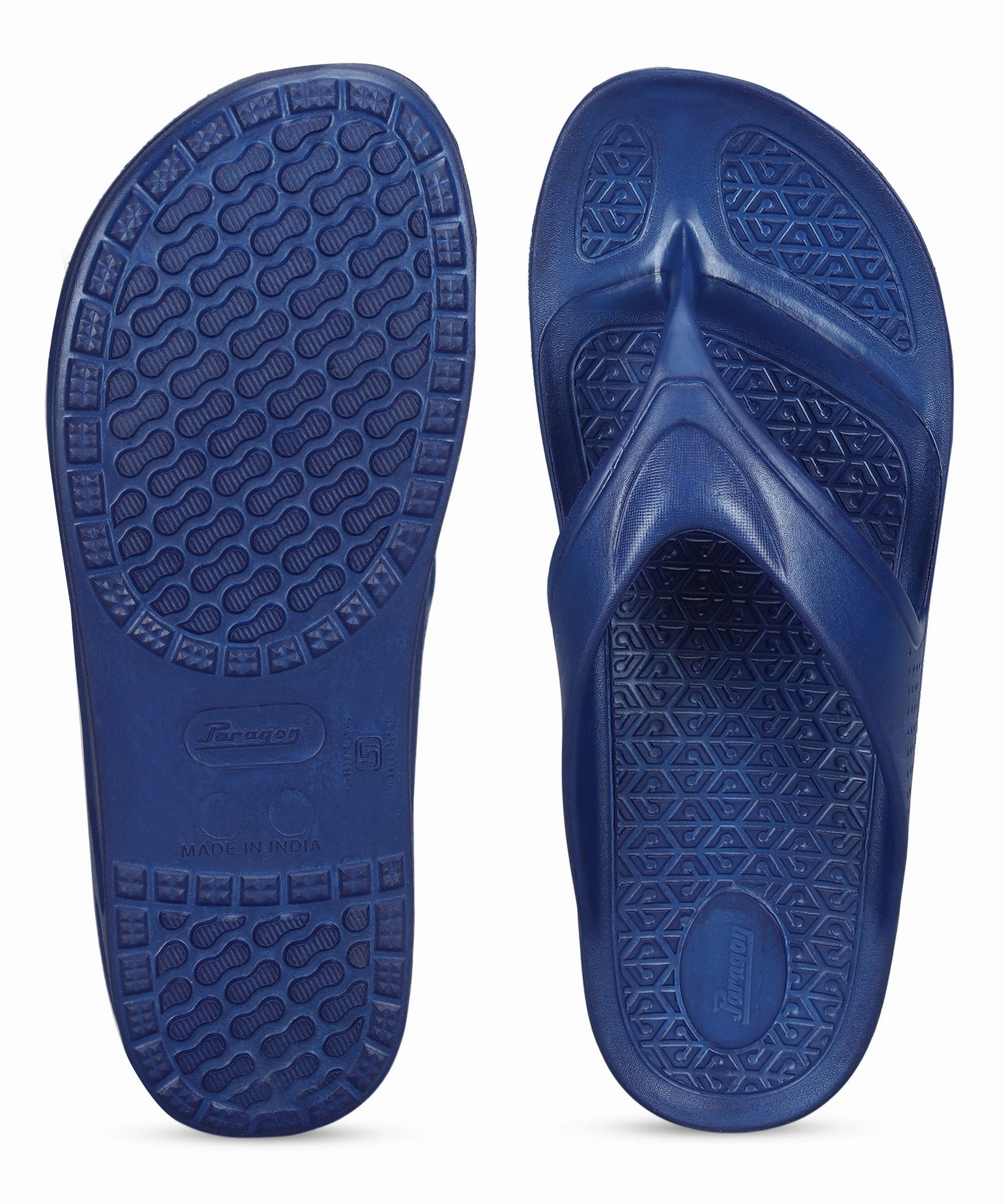 Paragon Men'S Pastel Blue Slippers | Comfortable Everyday Use Slippers Pure Expression
