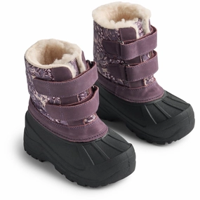 Wheat Purple Tulips Winterboot Thy Rhythm-Based Wear
