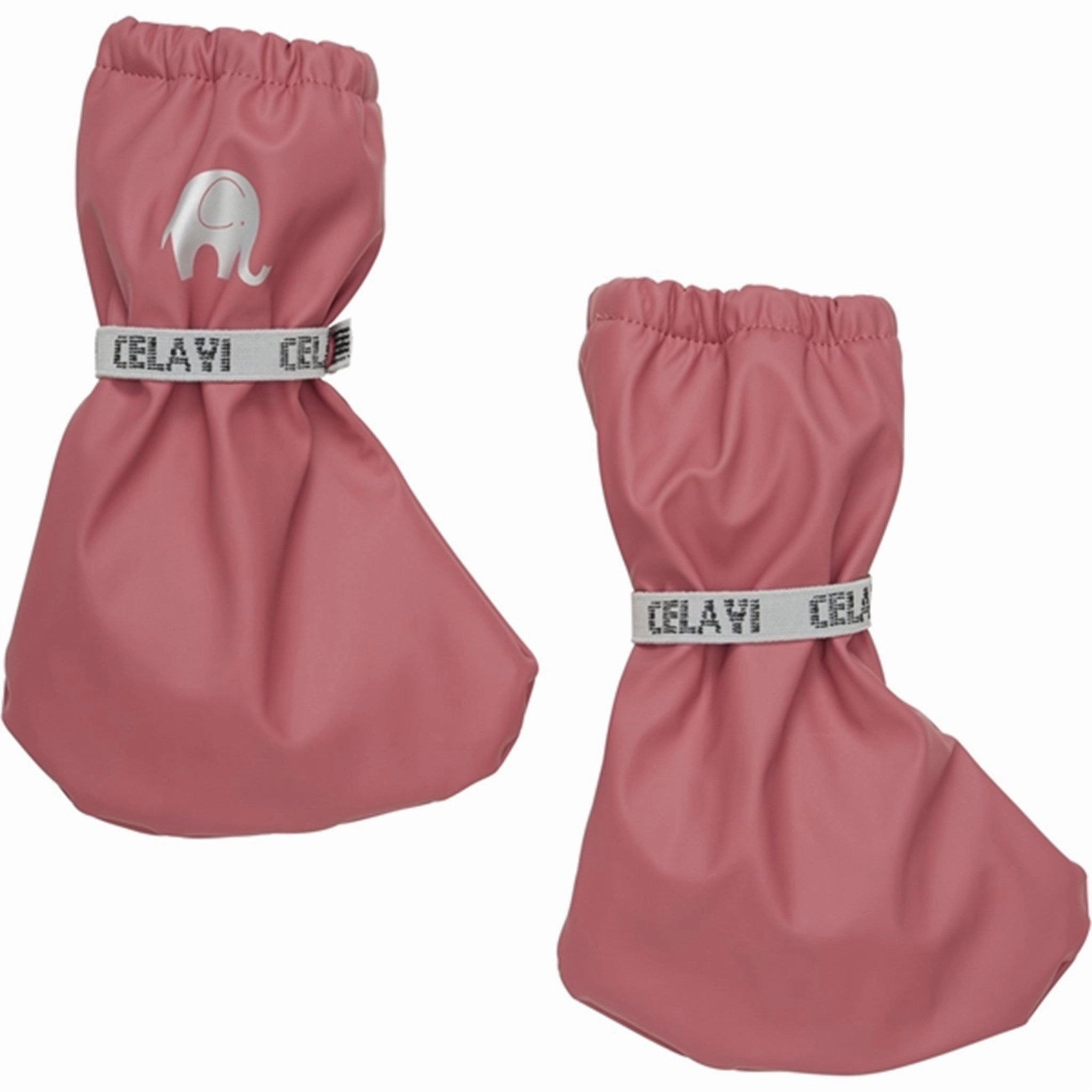 Celavi Polstret Pu-Footies W. Fleece Slate Rose Quiet Design