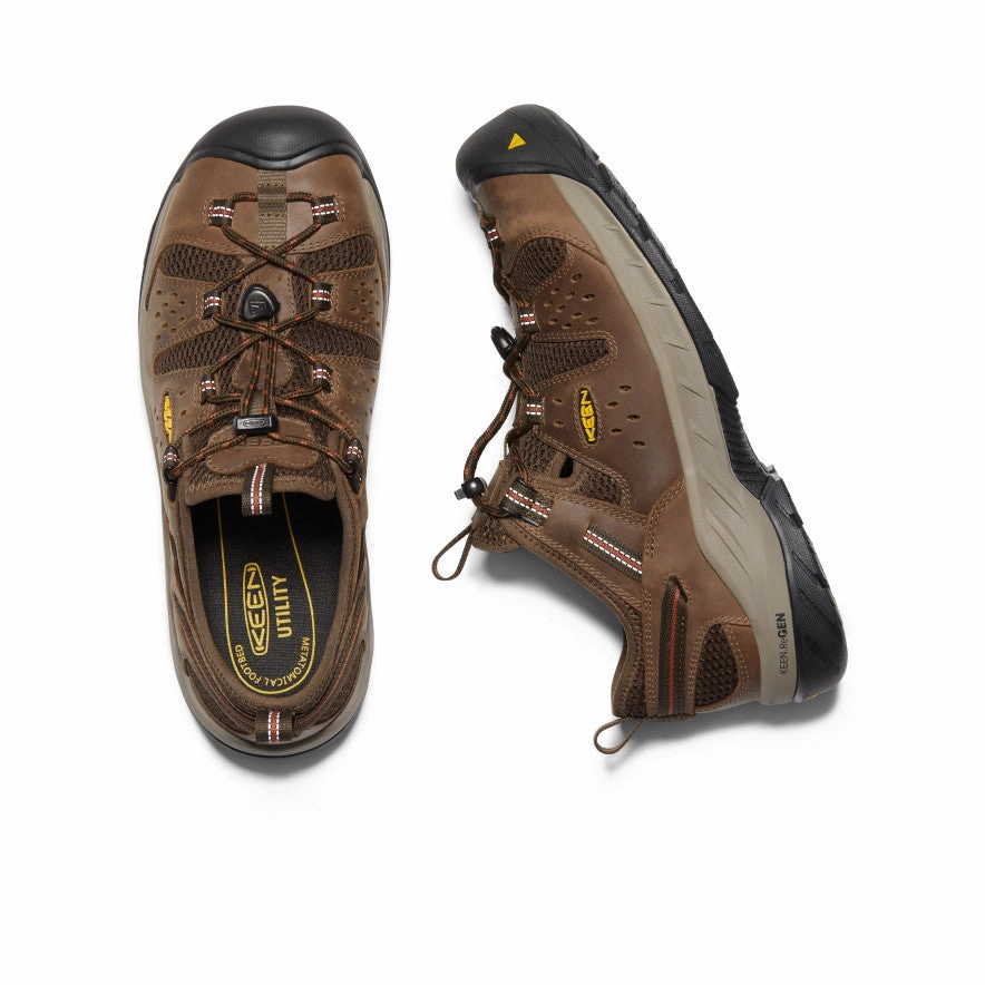 Smart Design Gear Men'S Atlanta Cool Ii (Steel Toe)  |  Shitake/Rust
