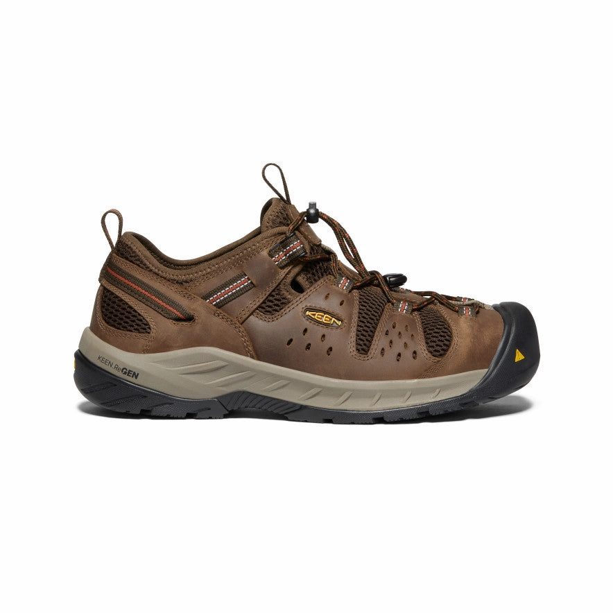Form Plus Function Men'S Atlanta Cool Ii (Steel Toe)  |  Shitake/Rust