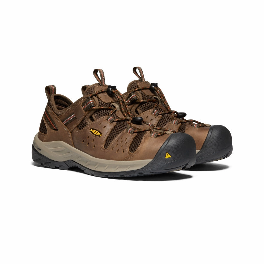Men'S Atlanta Cool Ii (Steel Toe)  |  Shitake/Rust Understated Utility