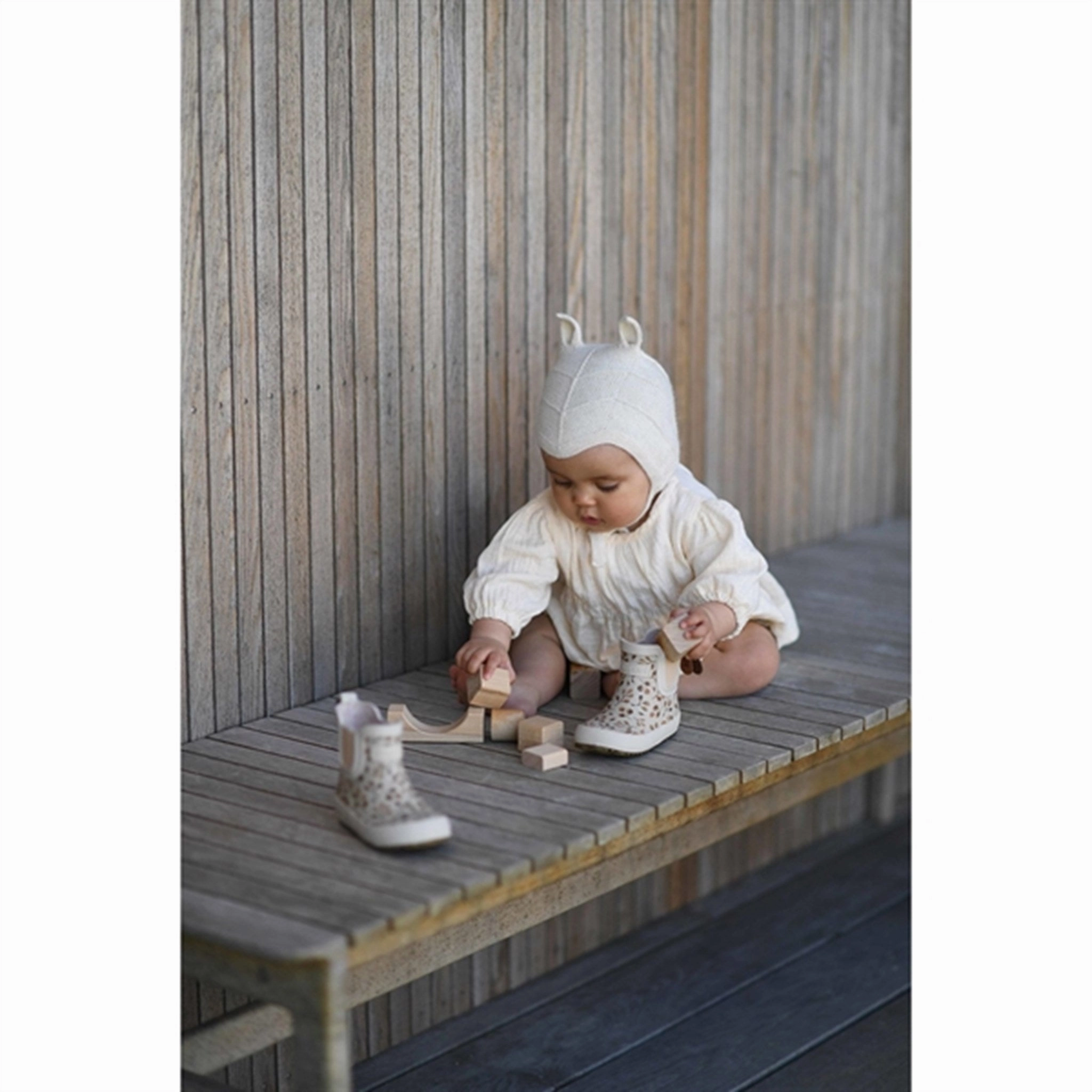 Core Rhythm Bisgaard Rubber Boots Baby Sage Herbs