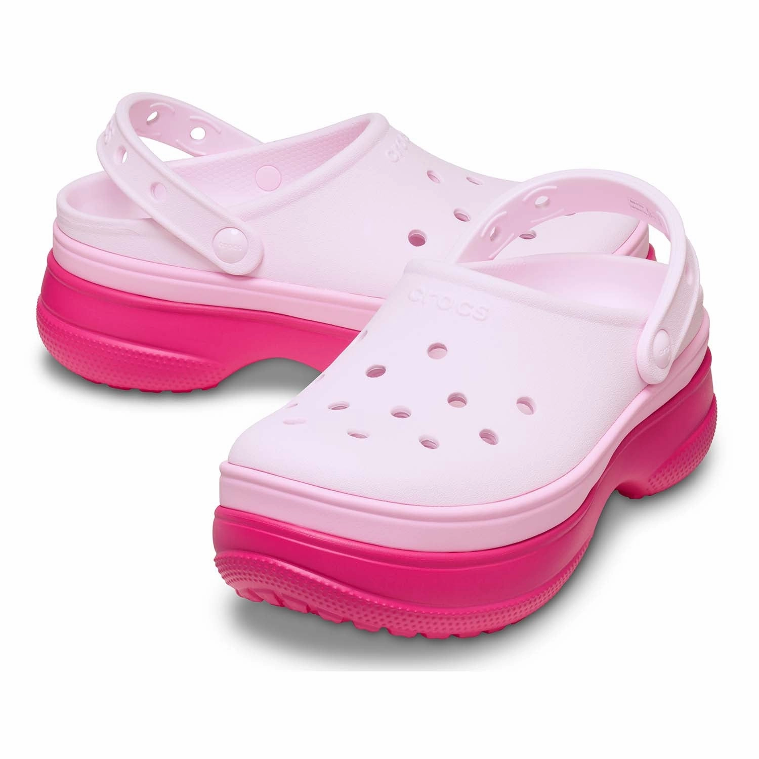 Classic Stacked Clog Style Forward