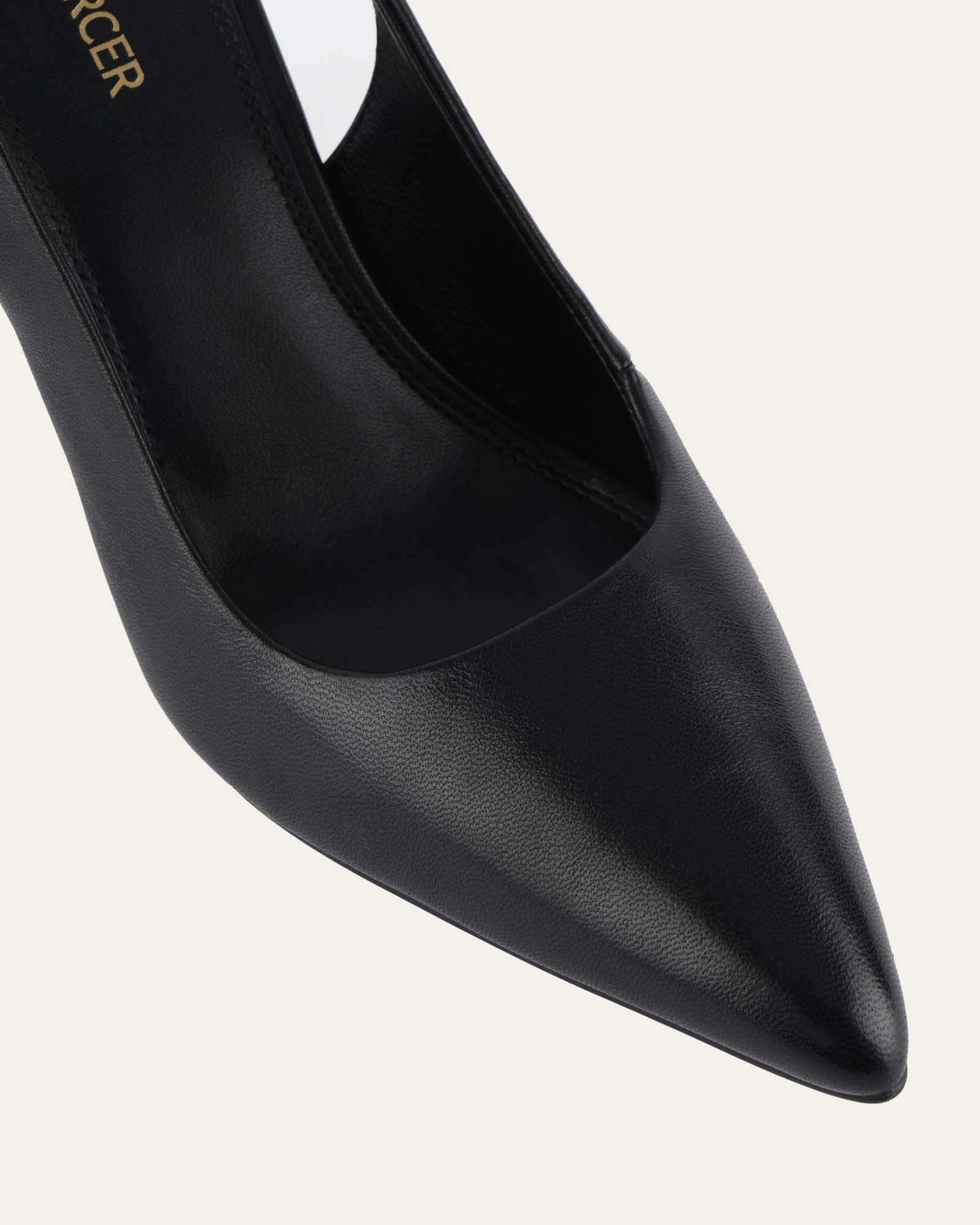 Cool Experience Danica High Heels Black Leather