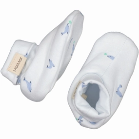 Marmar New Born Modal Smooth Print Dolphin Booties Clean Energy