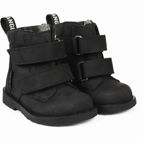 Vibe-Driven Gear Angulus Black Beginner Tex-Boot Med Logo And Velcro Closure