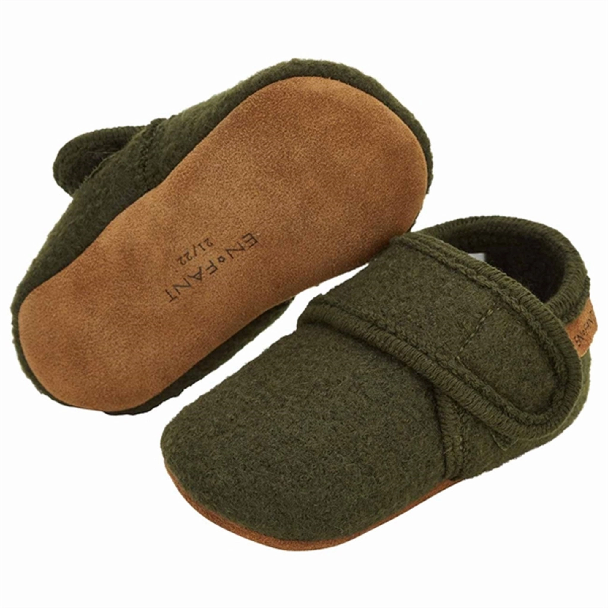 En Fant Baby Wool Slippers Rosin Clean Aesthetic City-Functional