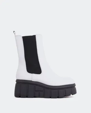 Cool Crafted Elevated Basics Mission White Leather