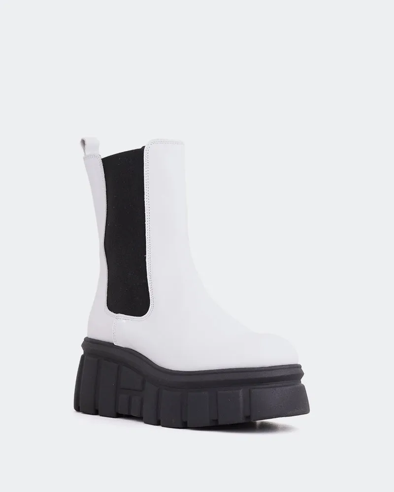 Made For Rhythm Mission White Leather