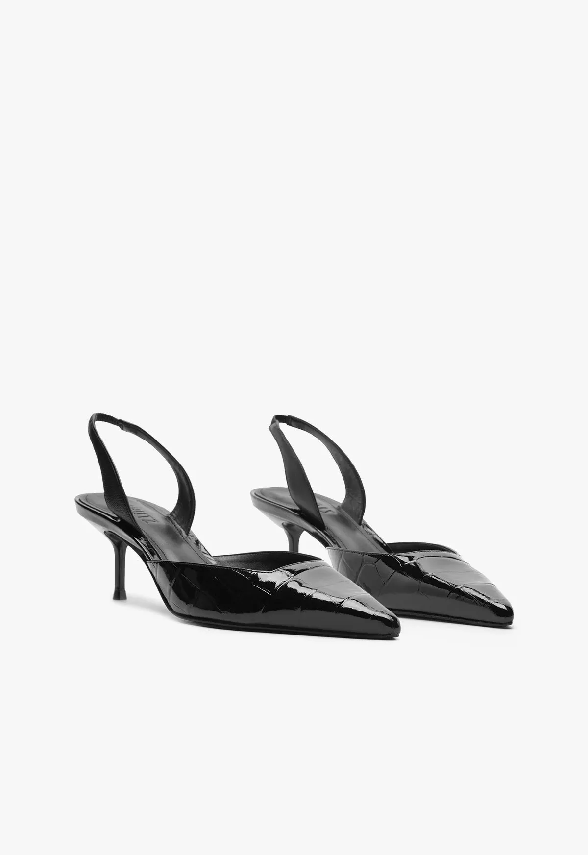 Movement Reimagined Modern Essentials Paola Mid Stiletto Black Pump