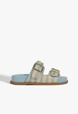 Naomi Blue Sporty Sandal Pure Look Refined To Go
