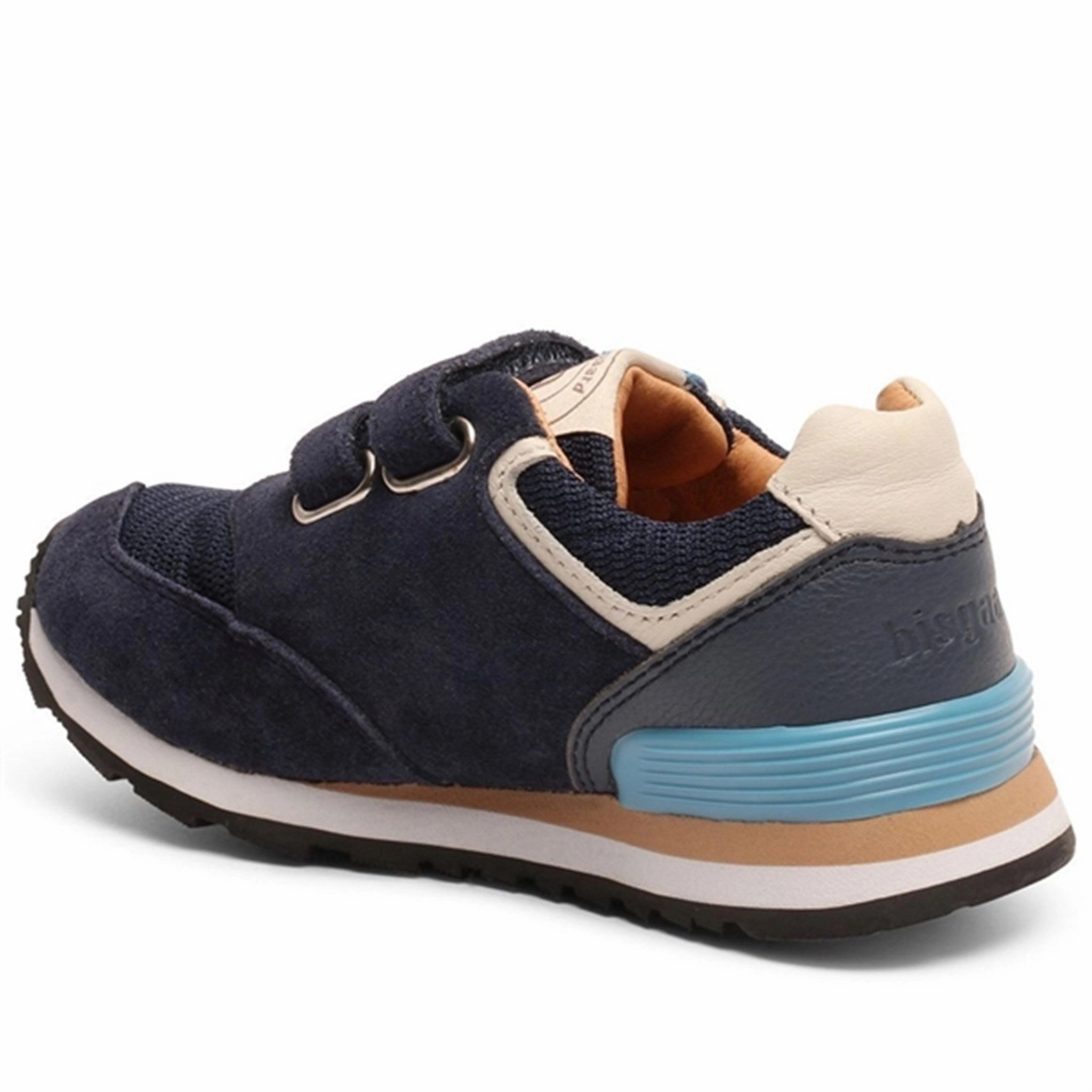 Uncomplicated Fit Form-Centered Bisgaard Winston S Velcro Shoe Navy
