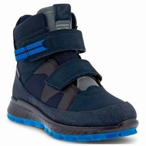 Core Pulse City-Functional Ecco Exostrike Kids Boots Night Sky/Marine