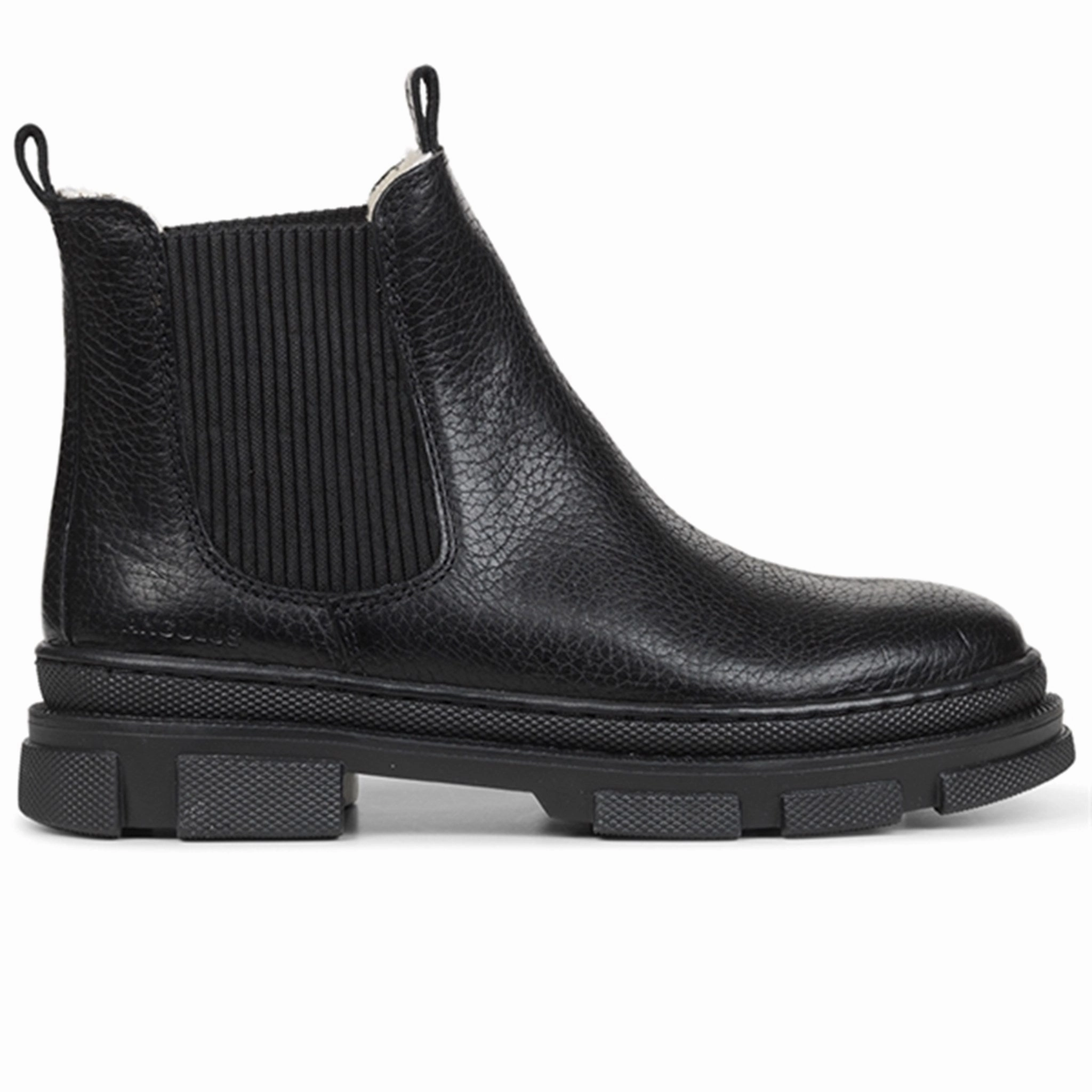 Angulus Boots W Elastic And Wool Lining Black/Black Precision Layers Optimized Rhythm