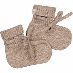 Relaxed Refinement Marmar Linseed Melange Cashmere Abootie Booties
