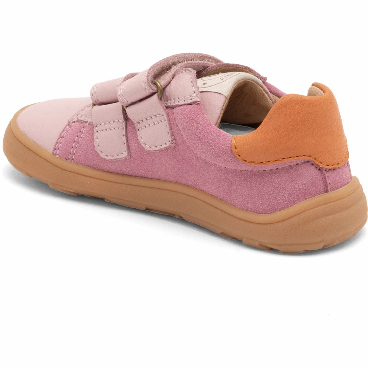 Modern Essentials Essential Structure Bisgaard Pink Barefoot Ricco Velcro Shoe
