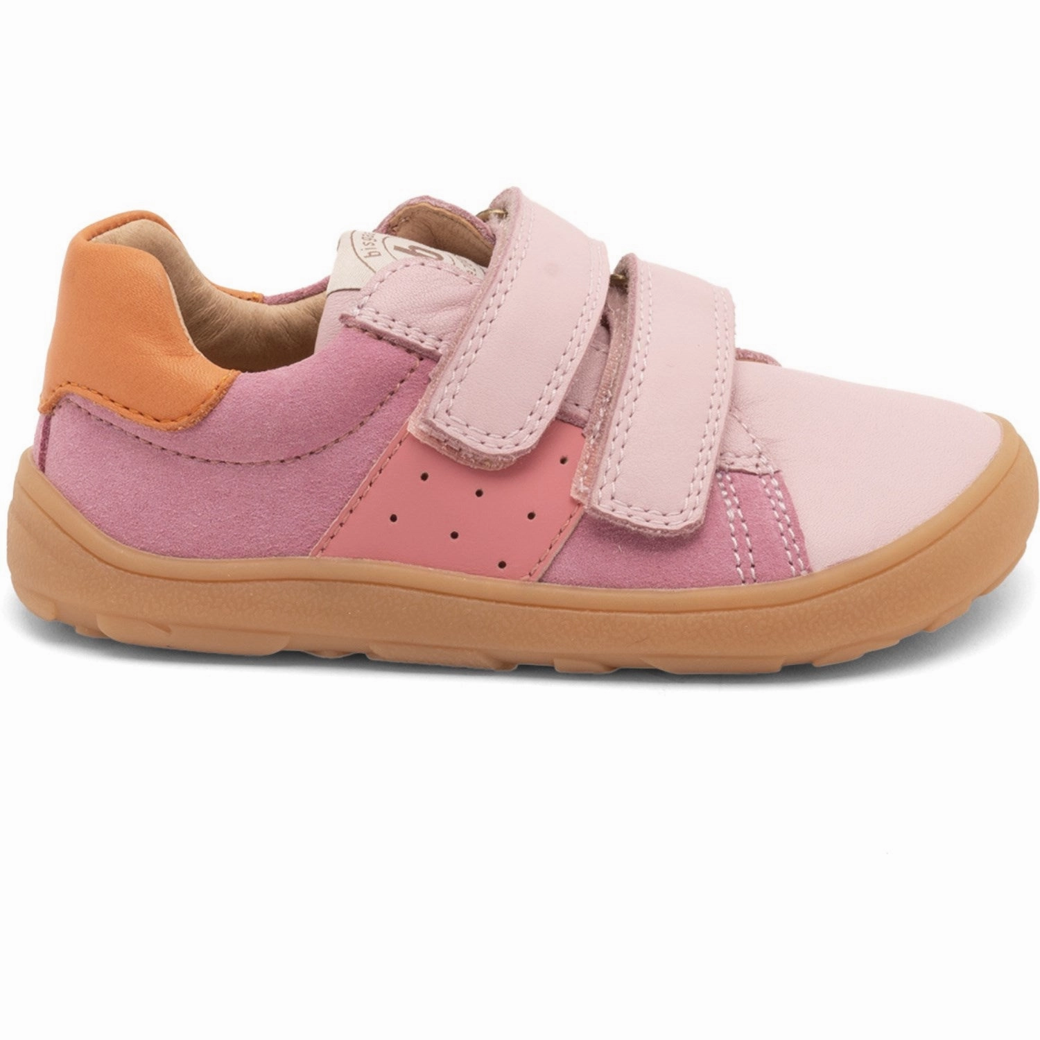 Bisgaard Pink Barefoot Ricco Velcro Shoe Hybrid Life