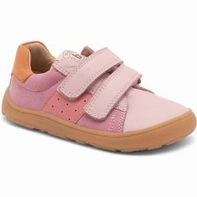 Clarity In Motion Daily Essentials Bisgaard Pink Barefoot Ricco Velcro Shoe
