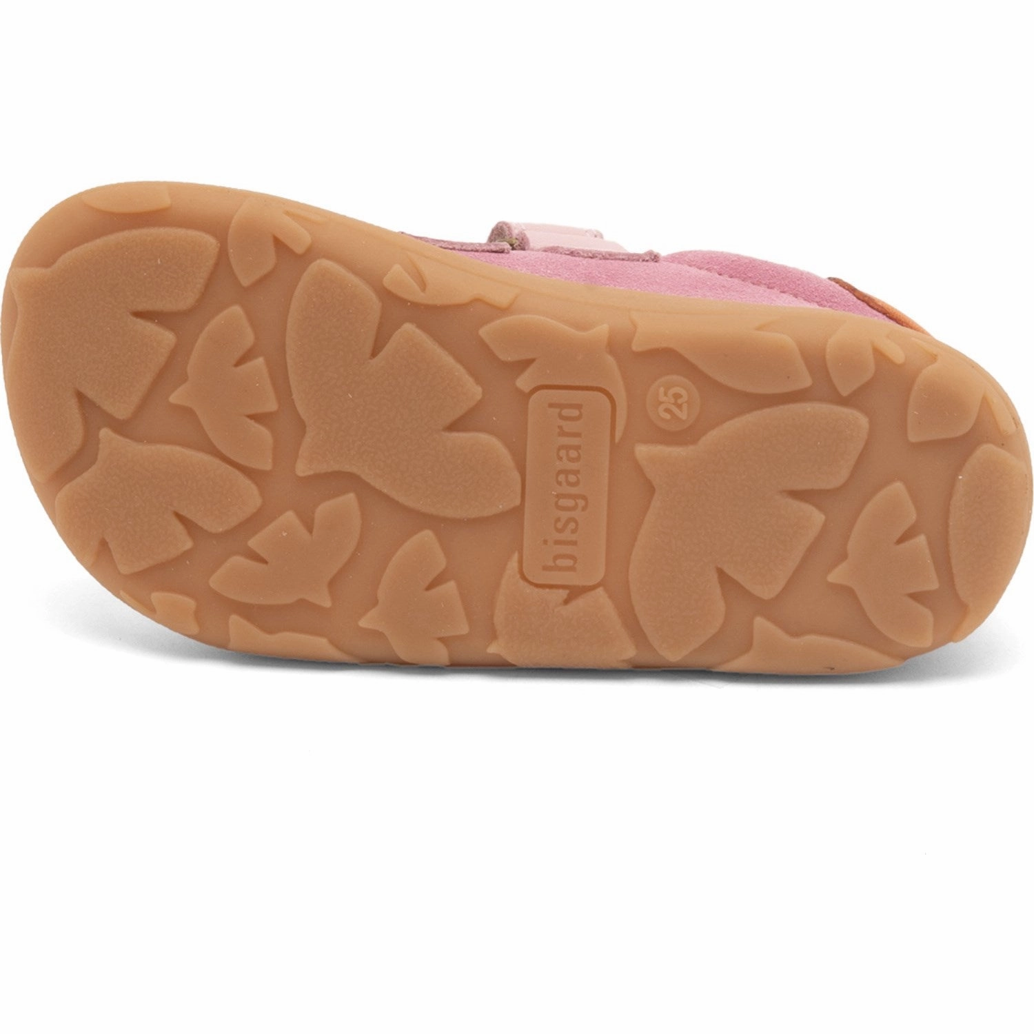 Uncomplicated Gear Bisgaard Pink Barefoot Ricco Velcro Shoe