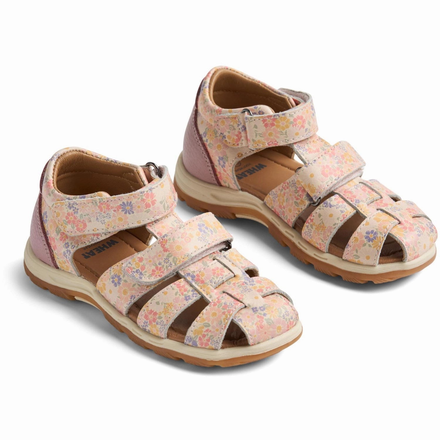 Wheat Multi Flowers Sandal Frei Make It Flow