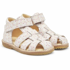 Angulus Starter Sandals Rose Flower Print Function With Style Your Daily Layer