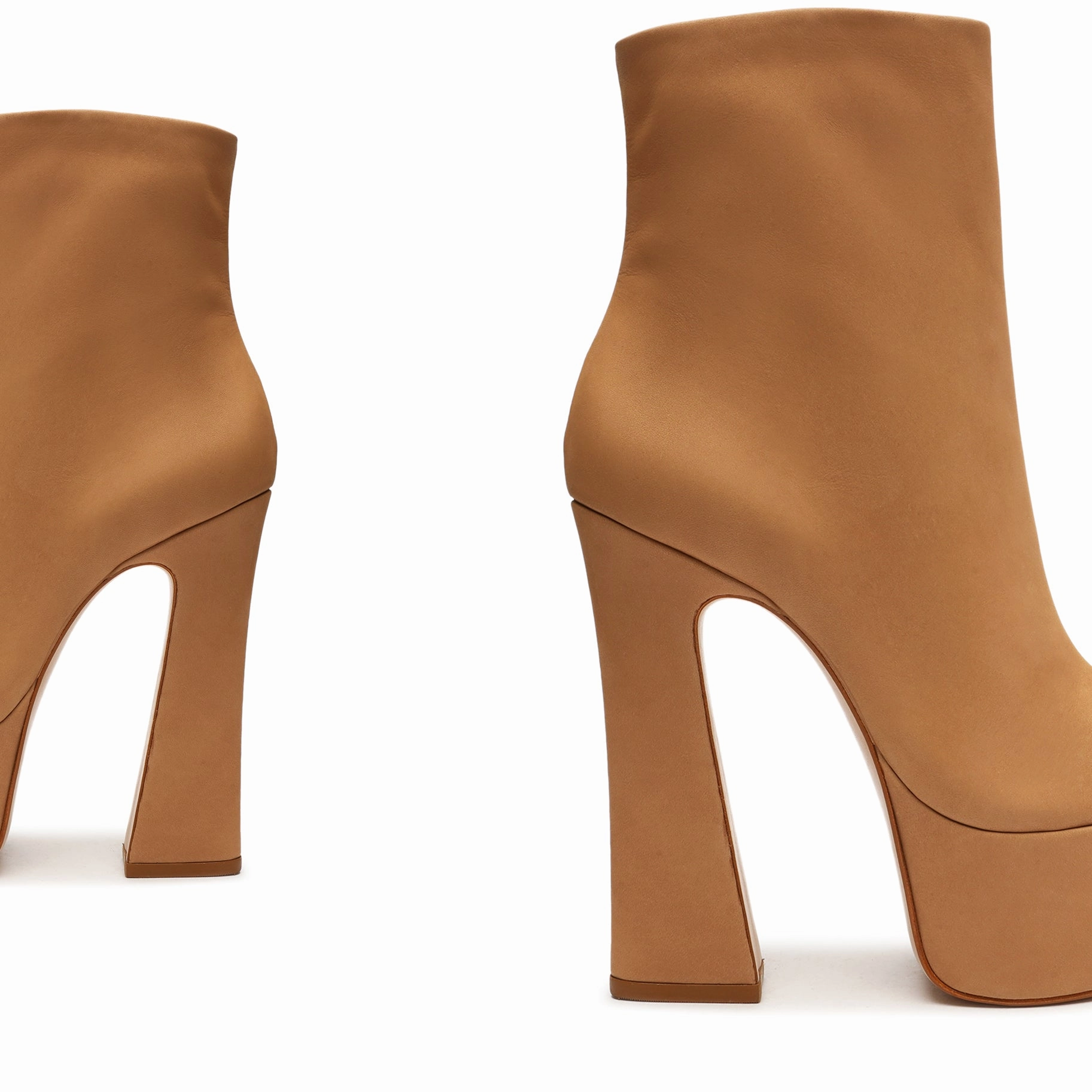 Dolores Platform Nubuck Bootie Pure Daywear Designed With Rhythm