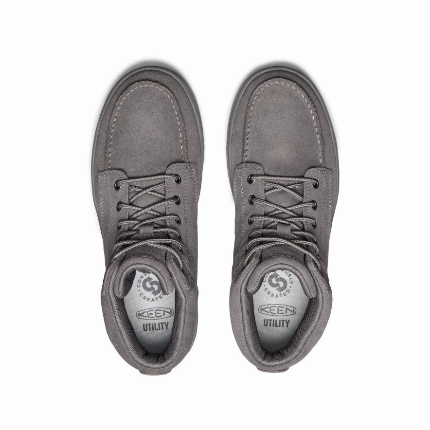 Men'S Gibson Boot (Soft Toe)  |  Steel Grey/Steel Grey Versatility Matters Lifestyle Fusion