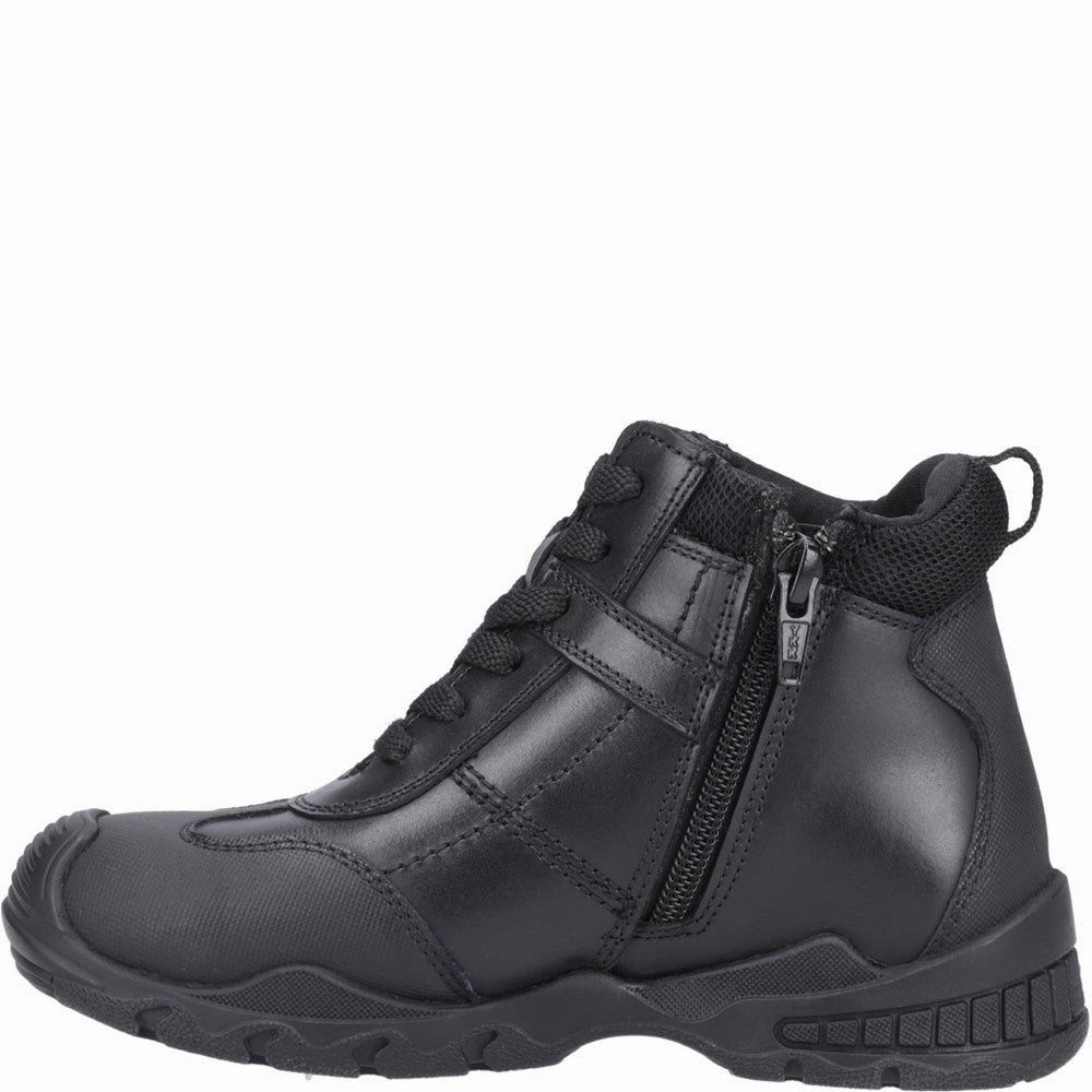 Tailored For Life Comfort Redefined Hush Puppies Titus Junior School Shoes