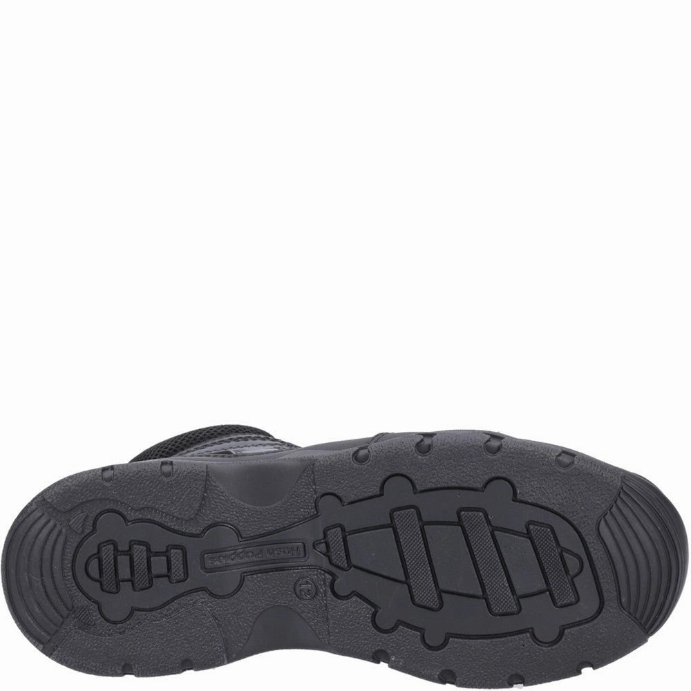 Streamlined Edge Refined Flowwear Hush Puppies Titus Junior School Shoes