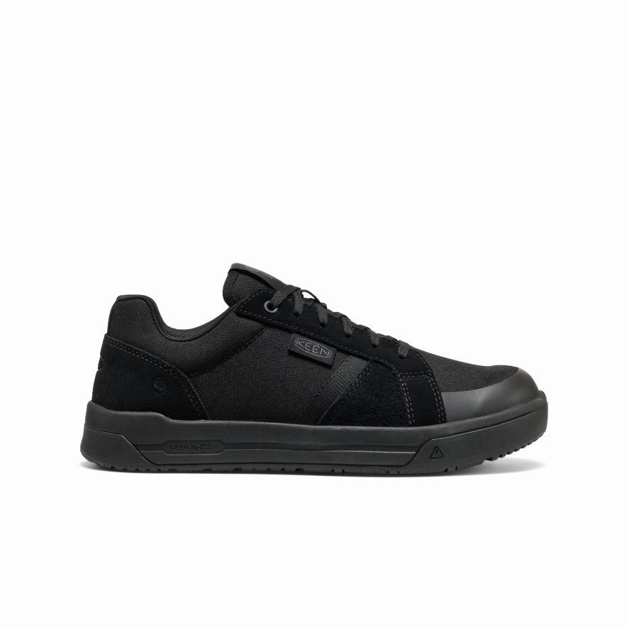 Men'S Kenton Esd Work Shoe (Soft Toe)  |  Black/Black Clean Direction Sleek Essentials