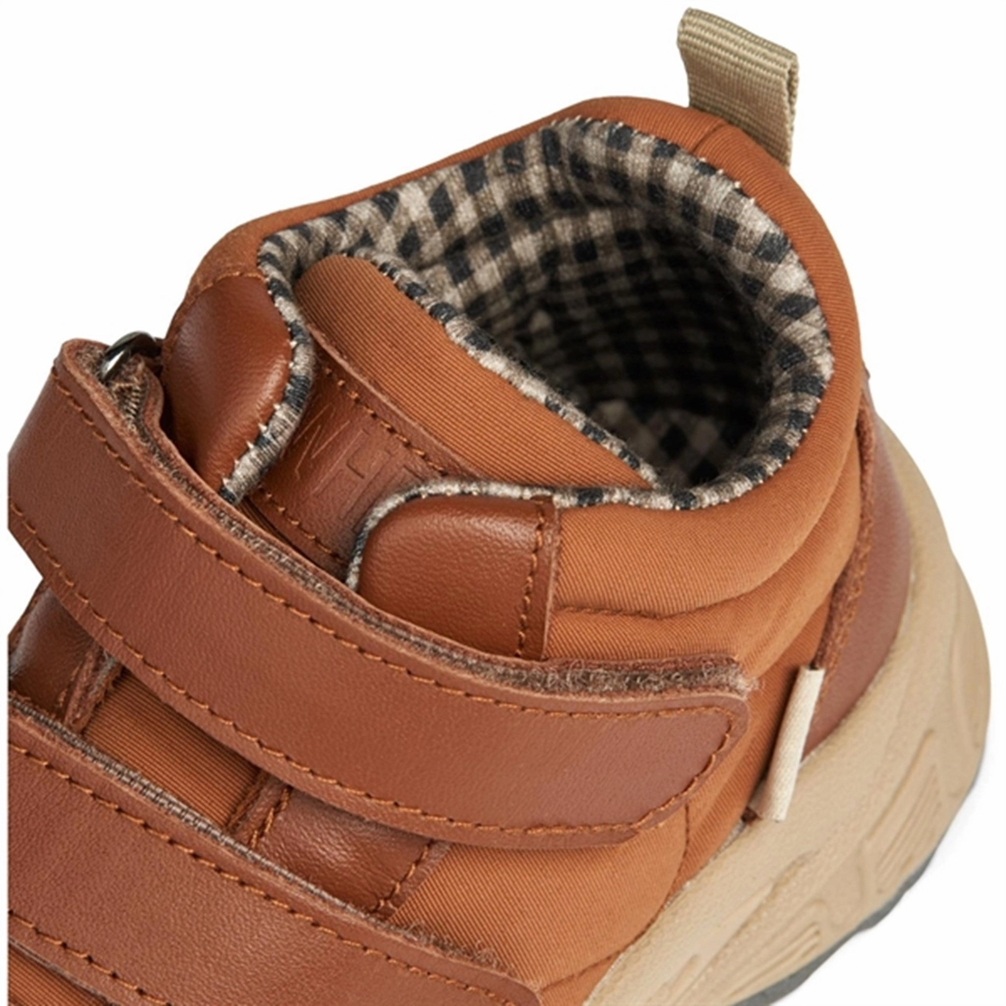 Grounded Luxury Wheat Sneakers Leony Tex Cognac