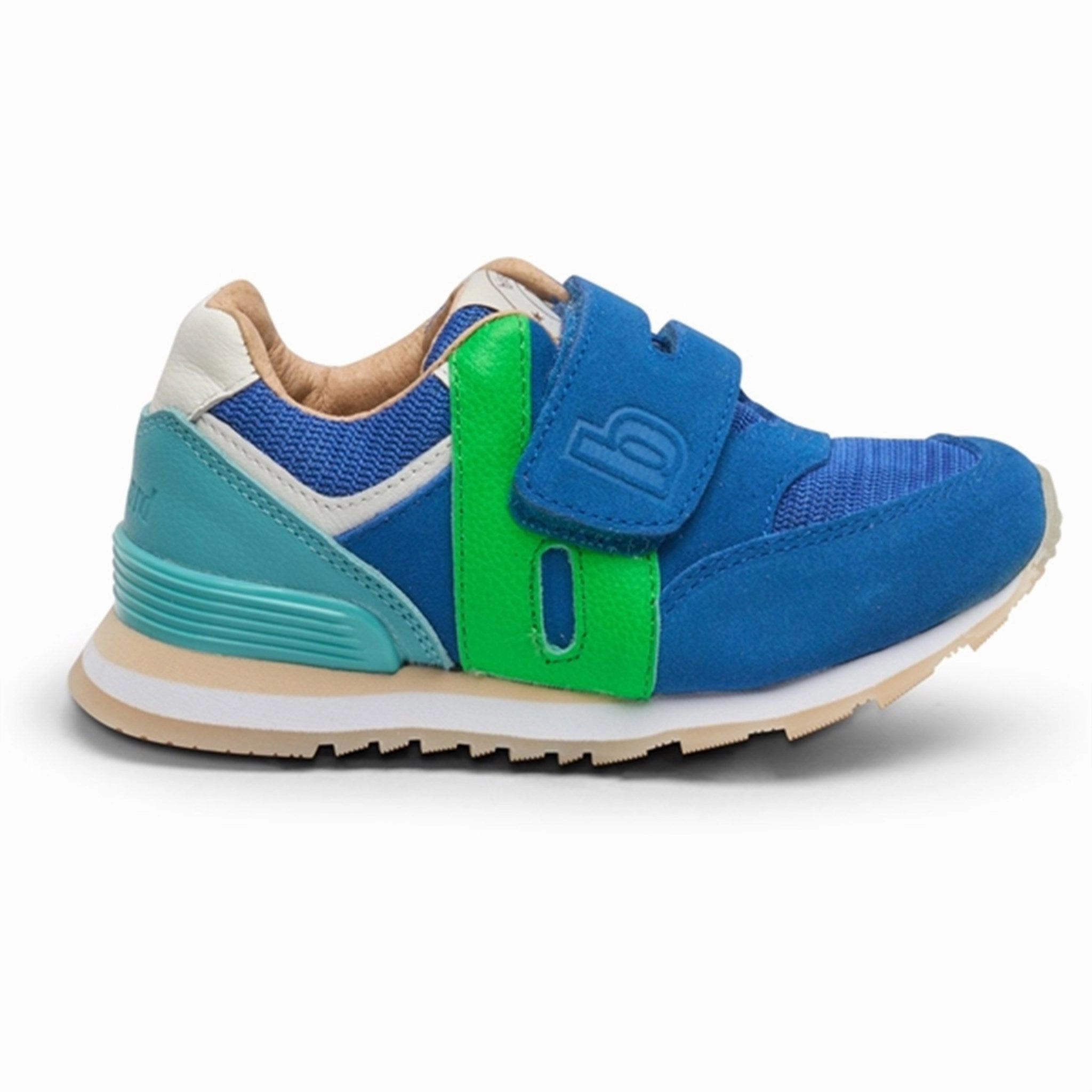 Bisgaard Winston Velcro Shoes Royal Blue Ready For Change All-Day Rhythm