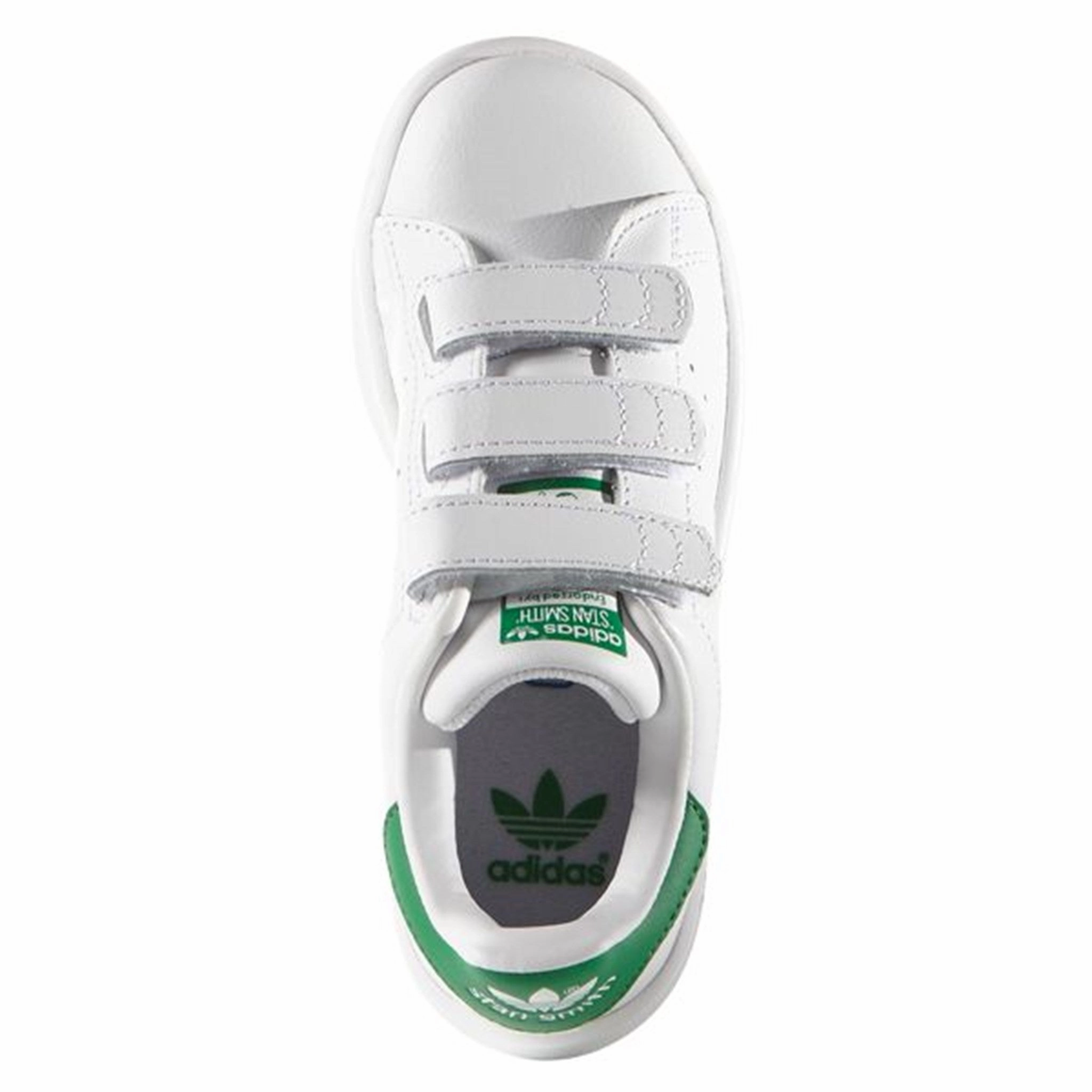Built To Breathe No-Fuss Fit Adidas Stan Smith Sneakers White/Green M20607