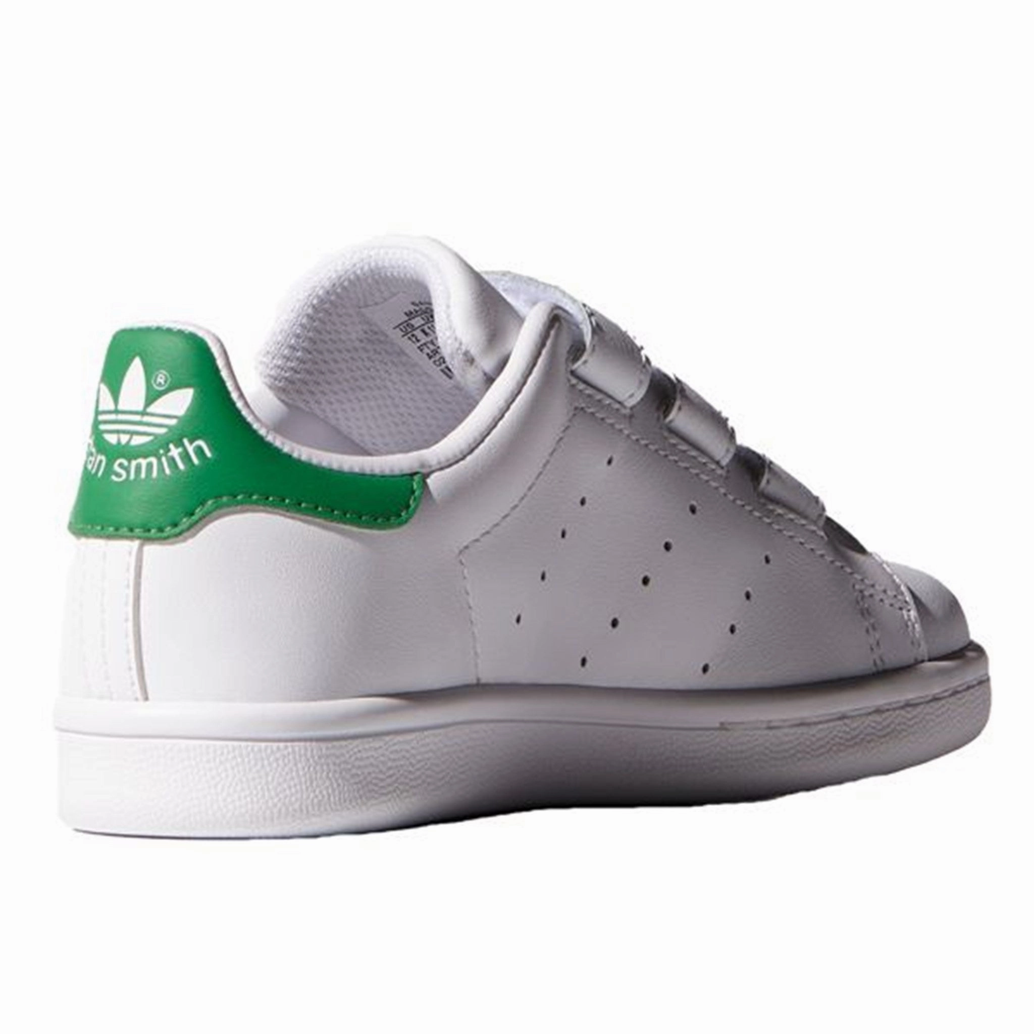 Bold Minimal Street Clarity Adidas Stan Smith Sneakers White/Green M20607