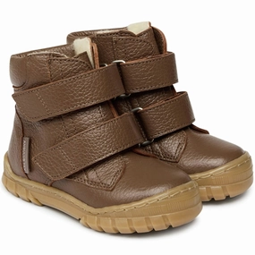 Built For Feel City-Form Angulus Beginner Tex Boots W Velcro Walnut