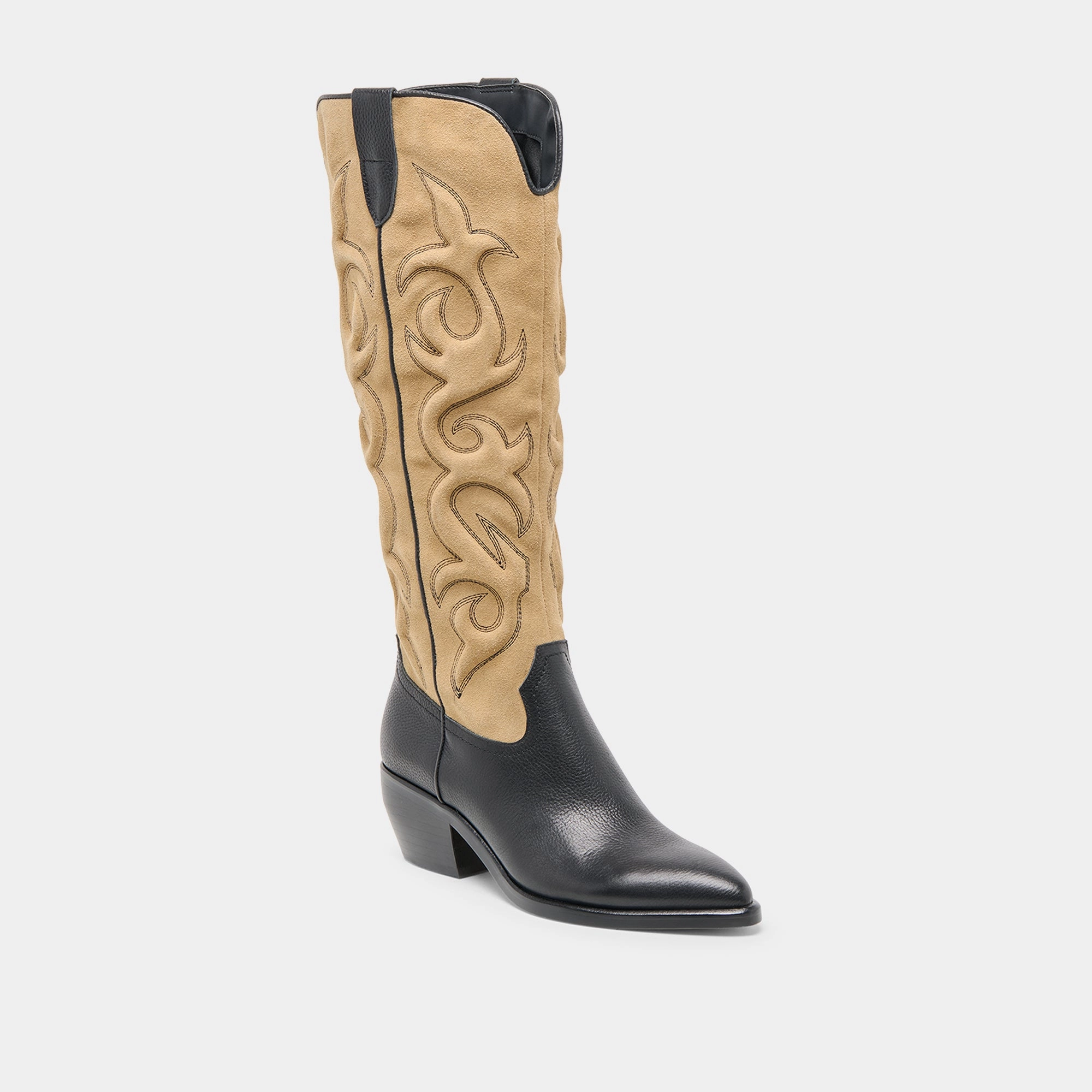 Minimalist Edge Your Livewear Mirla Boots Black Multi Leather