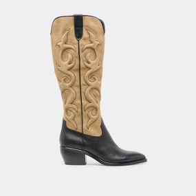 Purposefully Crafted Mirla Boots Black Multi Leather